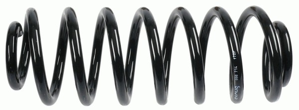 1X Sachs Fahrwerksfeder 996 714 FüR Bmw 13,25Mm 5Er Touring E39 520 523 525 Tds-image