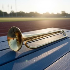 C-Note Bugle Sturdy Gold Bugle Bright-Sounding Sound for Marching Band, Students
