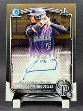 Cristian Arguelles Bowman Chrome 2025 Auto