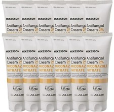 12-Pack McKesson Antifungal Cream 2 Miconazole Nitrate 4 oz Athlete  s Foot