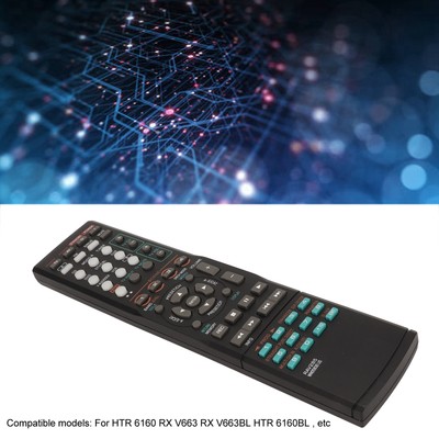RAV285 WN05830 US Replacement Remote Control Compatible For HTR 6160 RX V663 Fit