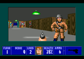 WOLFENSTEIN 3D for the Sega 32x with case & cover art.
