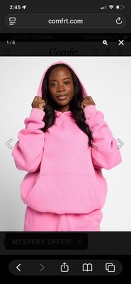 COMFRT Minimalist Hoodie in sorbet Size Medium