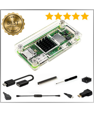 Raspberry Pi Zero 2 W Case Kit with Raspberry Pi Zero 2 W Case Power Supply