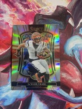 2025 Select Ja’Marr Chase Premier Level #157 Silver Prizm