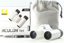 [Unused In Box] Nikon Binoculars ACULON T01 8x21 White From JAPAN