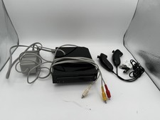 Nintendo Wii Console Black w/ Cables  Nunchuks - Works - No Sensor Bar - Read