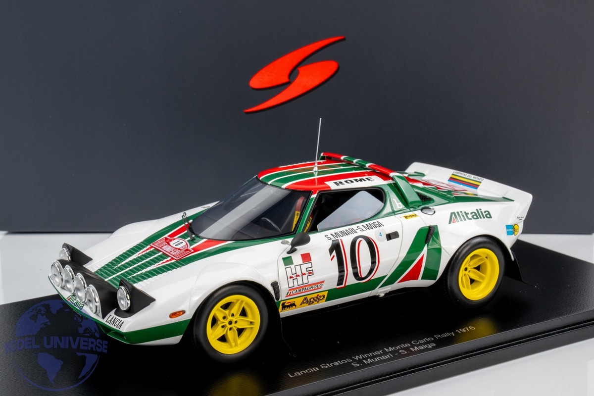 Spark - 1:18 Lancia Stratos HF No.10 Winner Monte Carlo Rally 1976
