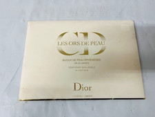 Dior Limited Edition 24 Karat Gold Temporary Skin Jewels, 9 Designs