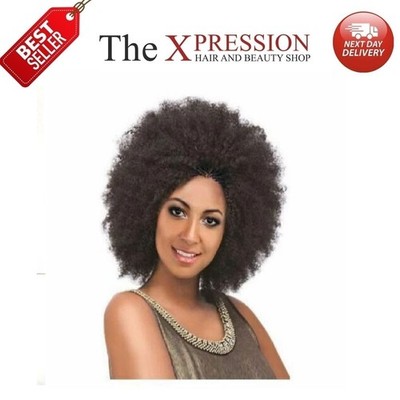 Aftress Afro Kinky Bulk Flechthaar 24'' Synthetikverlängerung Next Day UK