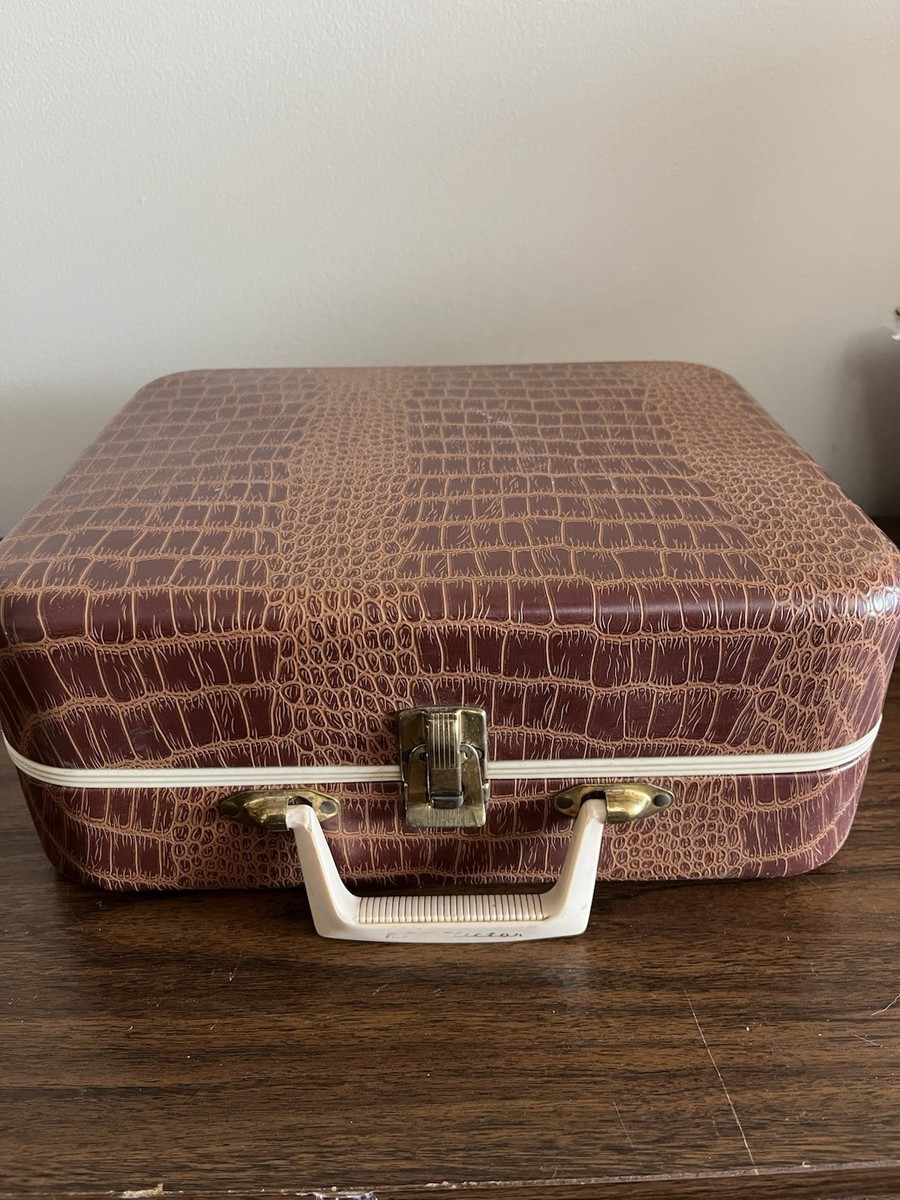 Vintage RCA Victor Victrola Portable Suitcase Record Player 1-EMP