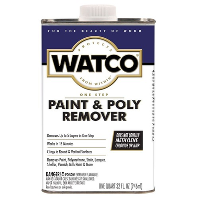 #ad One Step Paint and Poly Remover Quart Fast Acting Furniture Refinishing Stripper $13.16