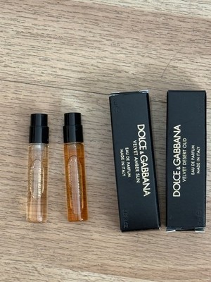 2-pack Dolce & Gabanna VELVET Desert OUD Amber Sun EDP NIB