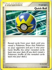 Quick Ball 114/123 Uncommon Mysterious Treasures 2007 LP on eBay