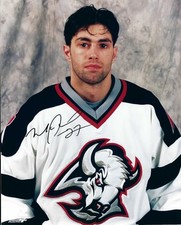 MICHAEL PECA SIGNED 8X10 PHOTO BUFFALO SABRES HOCKEY PIC AUTOGRAPHED IN PERSON