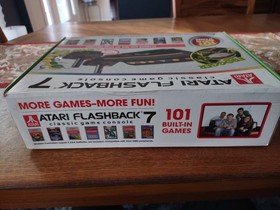 Atari Flashback 7 Classic Game Console - Black/Orange