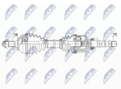 Original NTY Antriebswelle NPW-CT-111 für Citroën