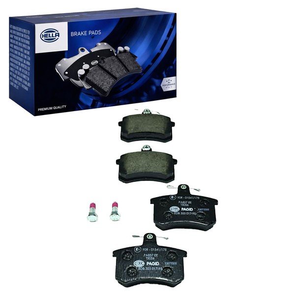 Hella BremsbelÄGe Hinten Passend FüR Alfa Romeo 164 Audi 100 200 80 90 A4-image