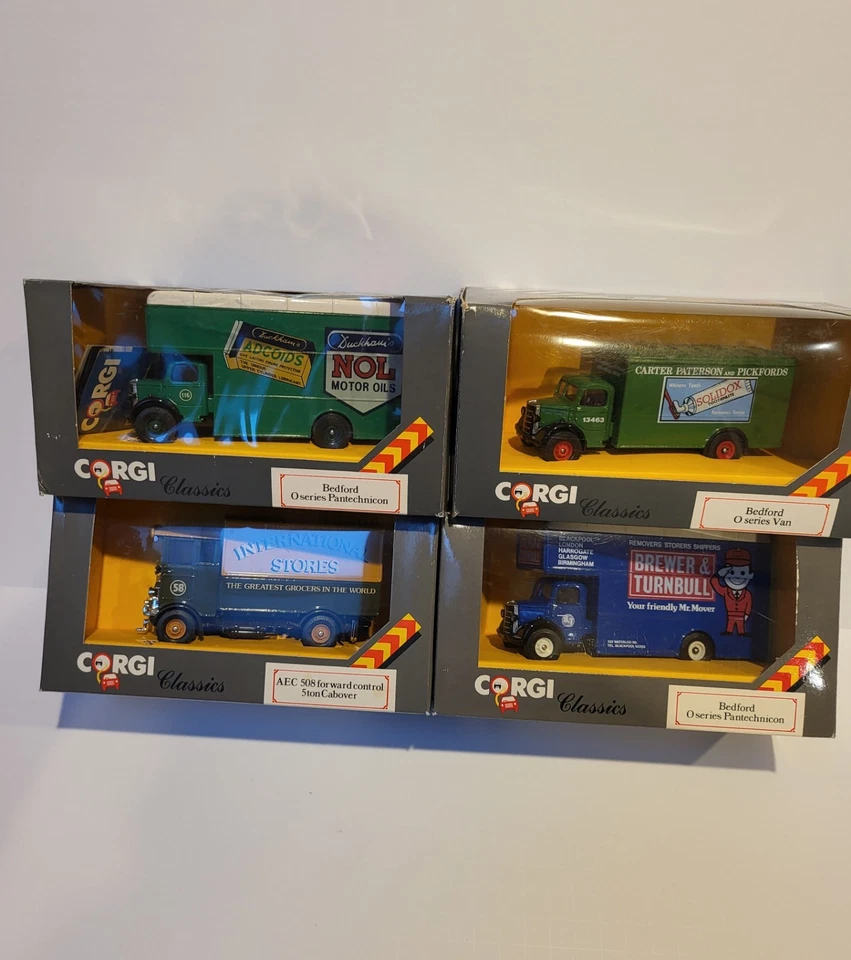 All 4 Corgi Classics diecast Trucks 1:40 - Image 2 of 4