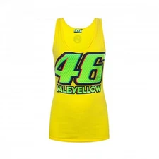 VR46 Official Valentino Rossi  Yellow TankTop  - VRWTT 262301