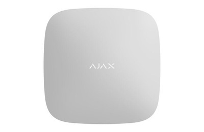 AJAX | Hub 2 Plus | LAN | WLAN | LTE | 2G | 2 SIM | 200 user, 200 devices, Weiss
