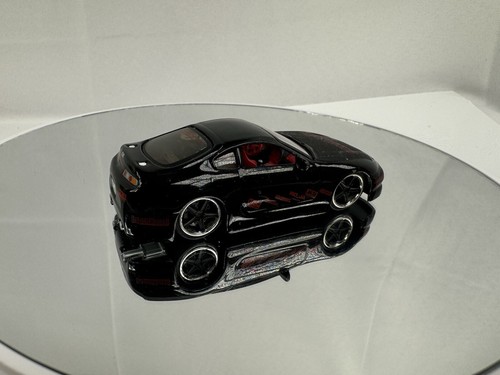 Jada Dub City Toyota Supra 1:64 Scale Import Racer Black Car Jada Toys 2003 - Picture 6 of 11