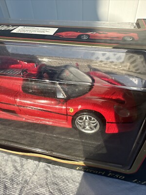 MAISTO SPECIAL EDITION 1:18 SCALE 1995 FERRARI F50 RED - NIB | eBay