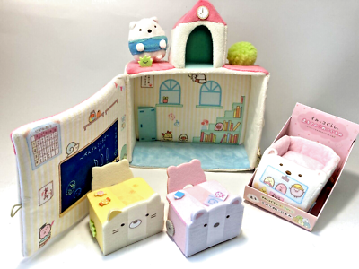 Set of 5 Sumikko Gurashi School Tenori Plush Play House Free  display picture 1