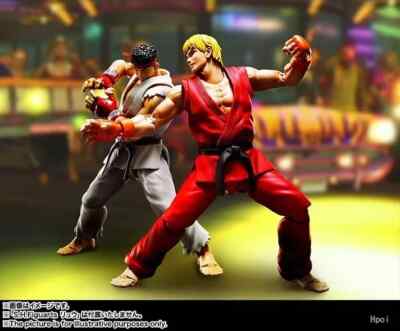 Bandai S. H. Figuarts Street Fighter Ken Masters No.07 Action