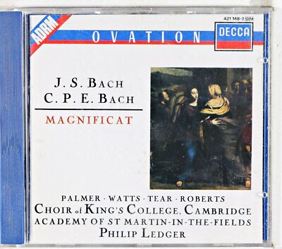 Philip Ledger - J.S. Bach: Magnificat in D; C.P.E.... (CD 1999)