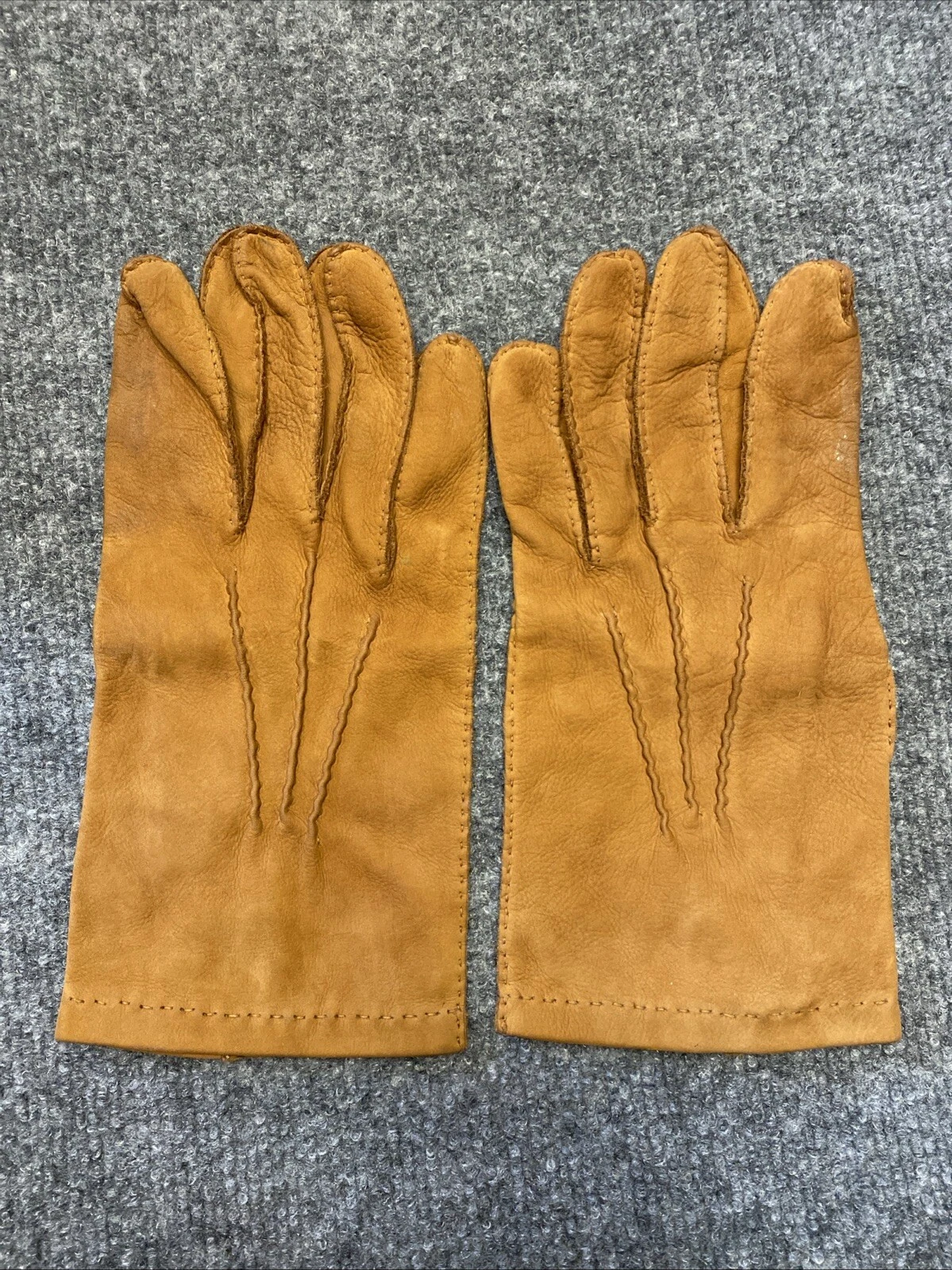 Gants Christian Dior en cuir marron homme taille XL vintage