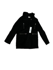NEW Copper Key Jacket Coat Girls 14/16 Black Zipper With Fur Thru The Inside