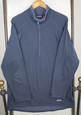 VTG PATAGONIA Size XL Made in USA Mens R Regulator Polartec 1/2 Zip Midlayer