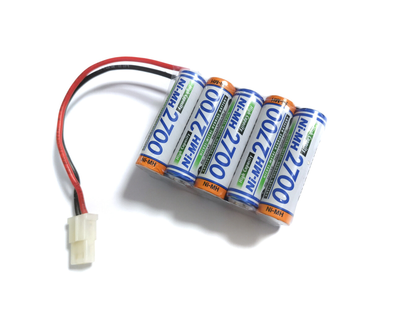 Fahrakku Für Wedico 12V / 4500mAh NiMH Anordnung 5n2pl Inkl. AMP Buchse