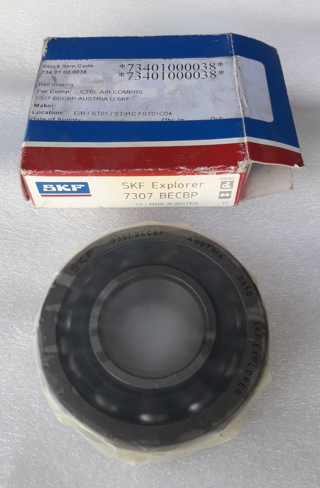 7307 becbp подшипник