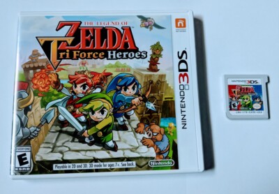 The Legend Of Zelda Triforce Heroes Nintendo 3DS 100% Completed