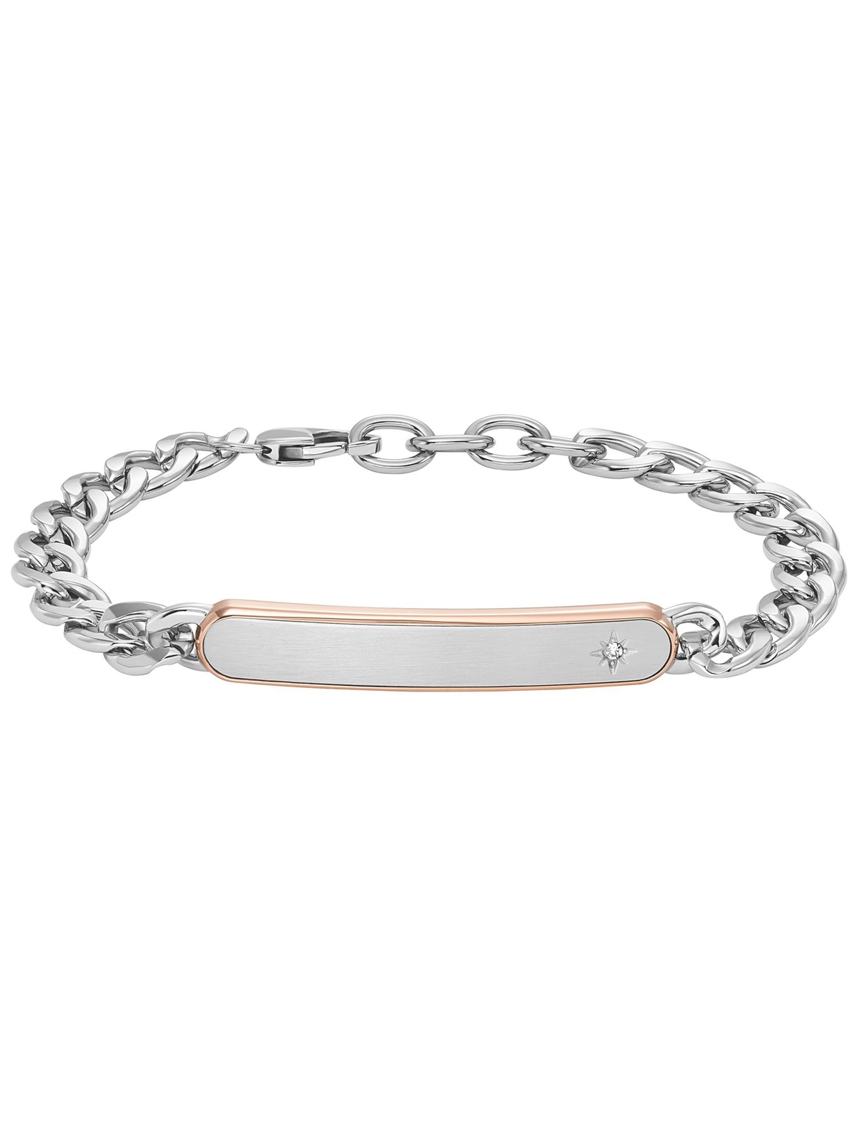 Нарукавная повязка Fossil JF04395998 Herren Edelstahl wei 22 см 14490₽