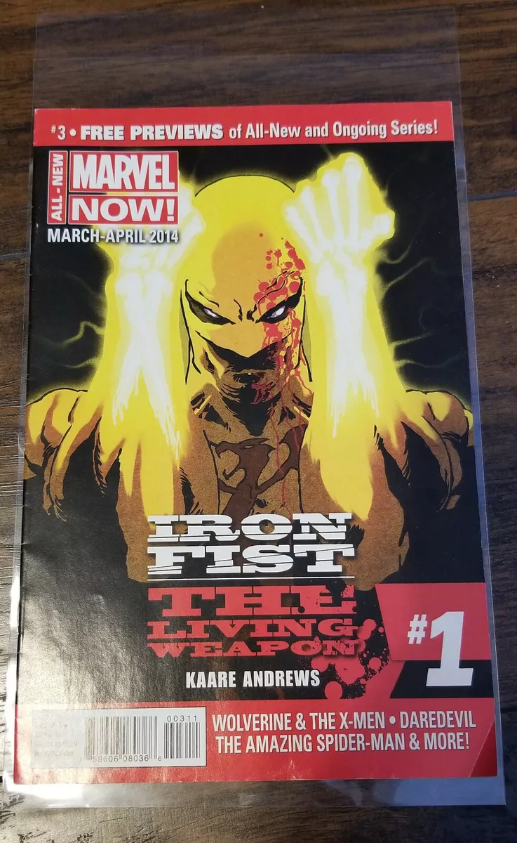 Andrews uses Iron Fist as 'The Living Weapon