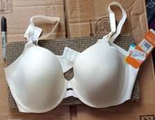 Simply Perfect Warner Underarm Smoothing Underwire Bra Ivery 40C 4-4