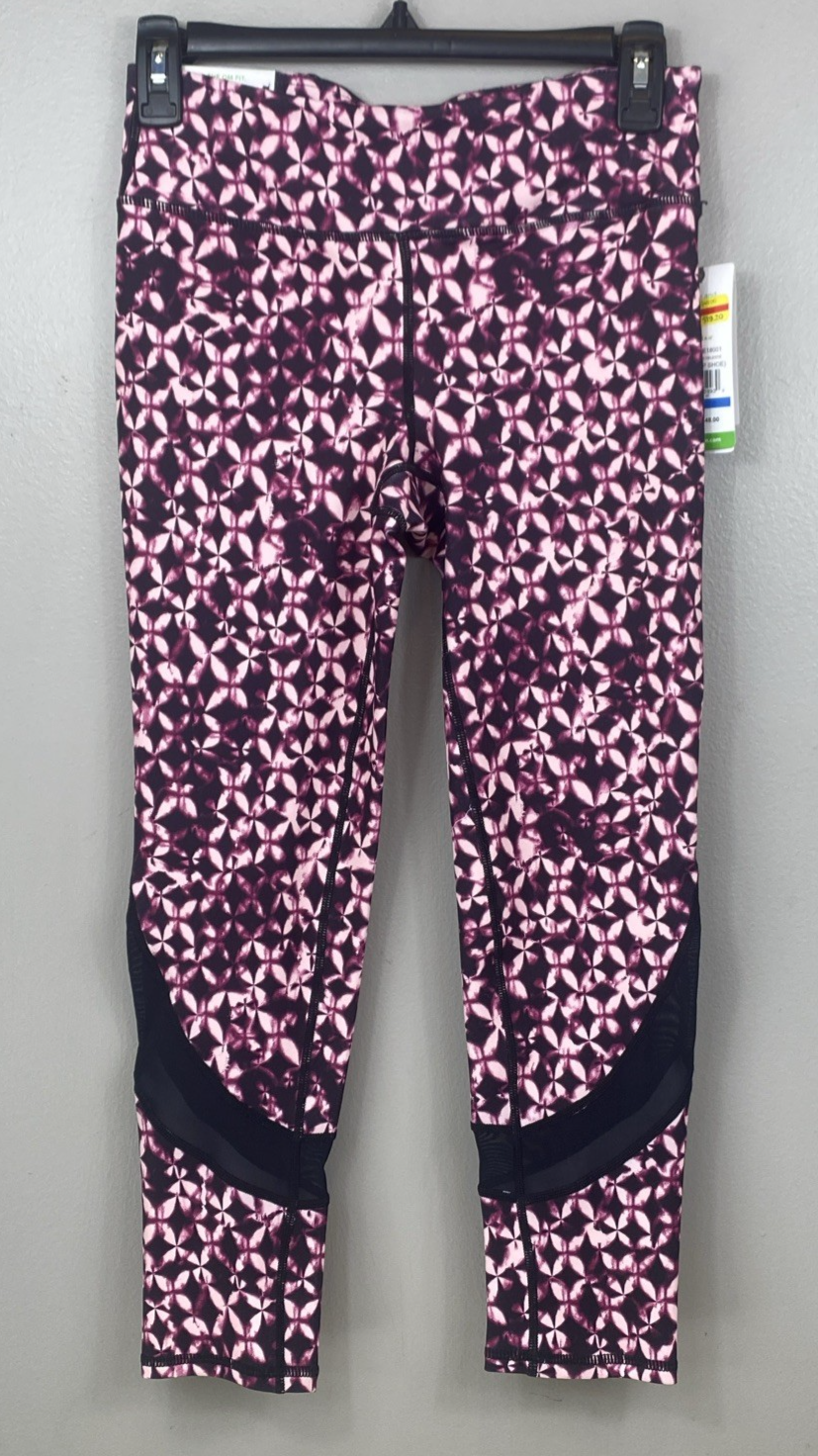 ALTRA Leggings GAIAM OM Yoga Capri nuovi con etichette vita stay put taglia XS