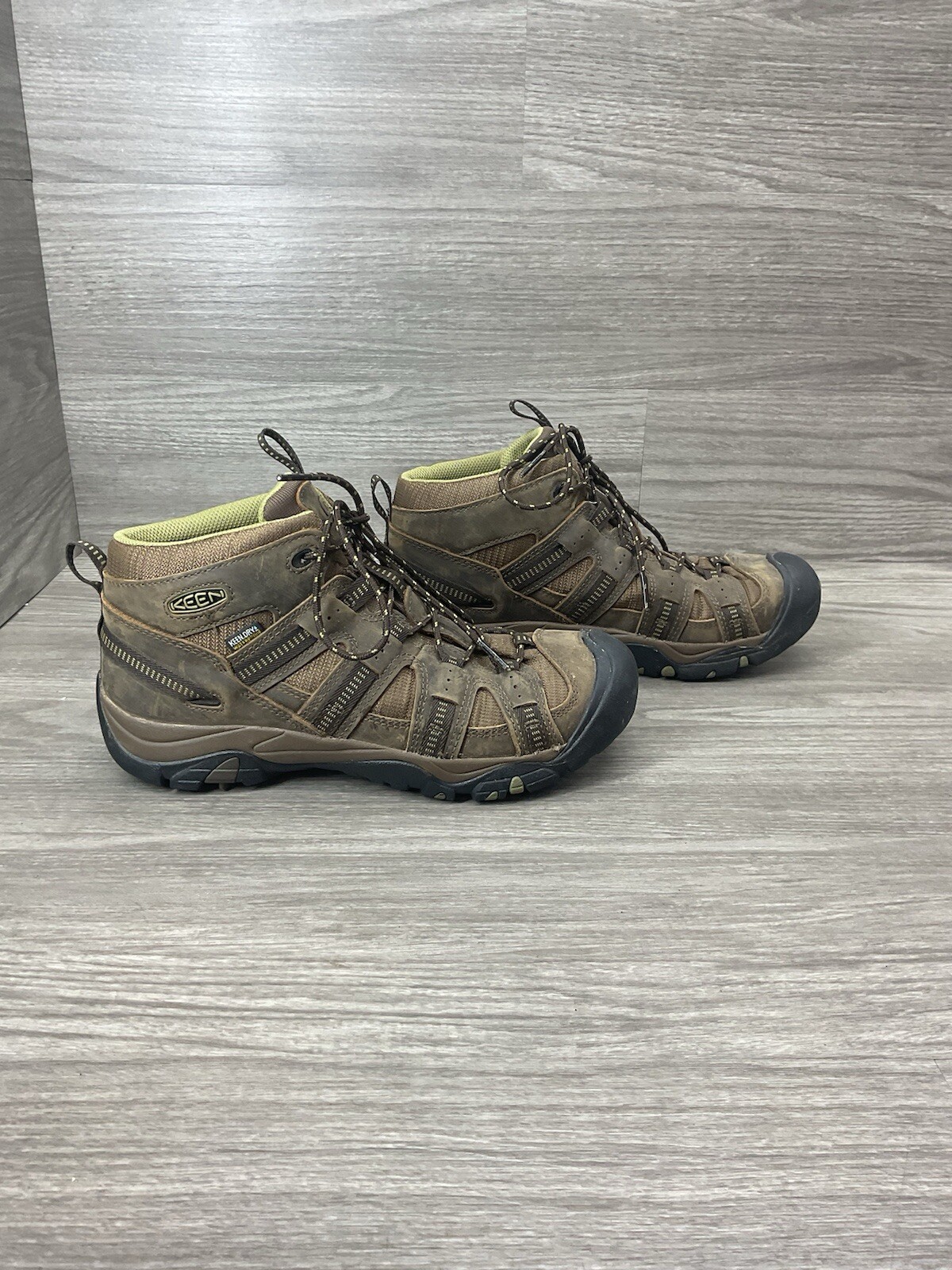 Stivali da uomo Keen Targhee II taglia media 10 M oliva escursionismo Chukka stringati