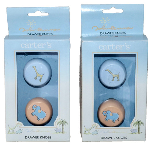 Carter's ~ Real Love ~ John Lennon Collection ~ Nursery Drawer Knobs ~ 2 Boxes