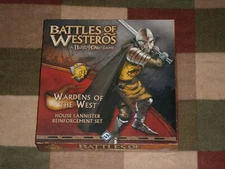 Battles of Westeros - Wardens of the West Expansion **NEW in Shrink**