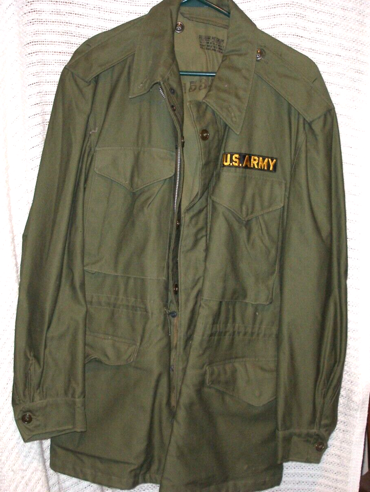 ARMY FIELD JACKET REGULAR MED NEW eBay