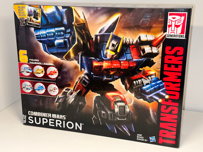 Vintage Transformers Combiner Wars G2 Superion Giftset MISB
