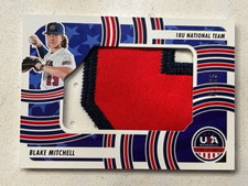 BLAKE MITCHELL 2024 Panini USA Baseball Stars & Stripes JUMBO PATCH # 2/25