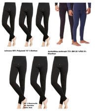 Herren Thermo Fleece Unterhose Winter Lange Leggings  Unterwäsche 3 Modelle