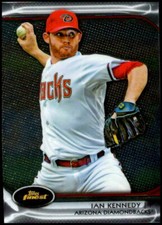 2012 Finest #23 Ian Kennedy   Arizona Diamondbacks  Baseball Card