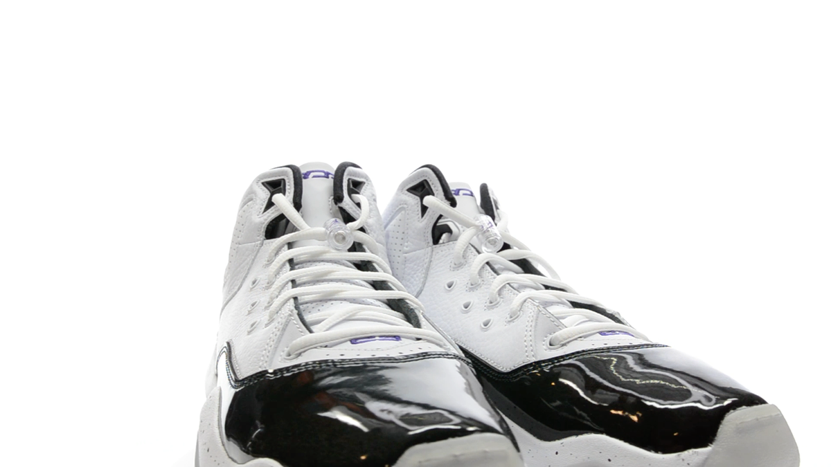 Nike Jordan B'Loyal White Court Purple Basketball Sneakers 315317