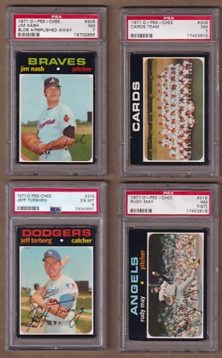 1971 OPC Baseball (265-393) PSA 5 - 7 * You Pick *